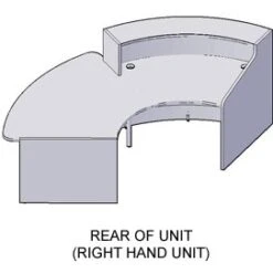 Celsius Curve DDA Reception Desk 13 Celsius Curve DDA Reception Desk -Office Furniture 054284