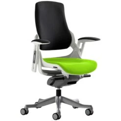 Jett Colours Two Tone Seat Task Chair -Office Furniture 060777