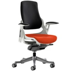 Jett Colours Two Tone Seat Task Chair -Office Furniture 060778
