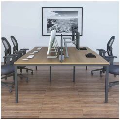 Gresham Mesa Rectangular Double Add On Bench Desks -Office Furniture 062823