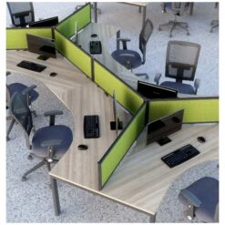 Gresham Mesa 120° Workstation Clusters -Office Furniture 062836