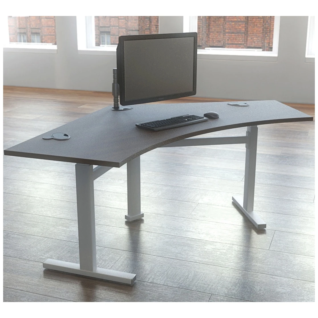 Gresham Rise Sit-Stand 120° Desks 4 Gresham Rise Sit-Stand 120° Desks - Image 2