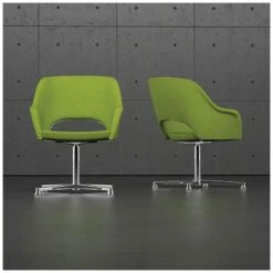 Gresham Motile Task 4 Star Base Chairs -Office Furniture 064395