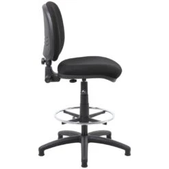 Comfort Fabric Draughtsman Chair -Office Furniture 065636