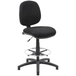 Comfort Fabric Draughtsman Chair -Office Furniture 065637