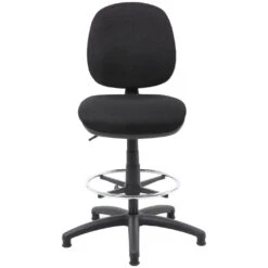 Comfort Fabric Draughtsman Chair -Office Furniture 065638