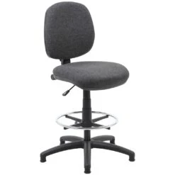 Comfort Fabric Draughtsman Chair -Office Furniture 065644