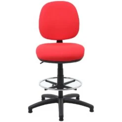 Comfort Fabric Draughtsman Chair -Office Furniture 065649