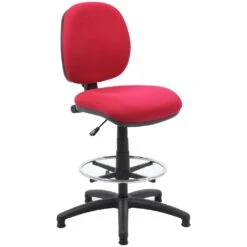 Comfort Fabric Draughtsman Chair -Office Furniture 065652