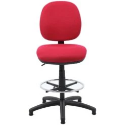 Comfort Fabric Draughtsman Chair -Office Furniture 065653