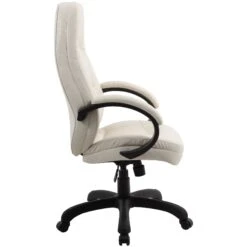 Monza Executive Office Chair Cream -Office Furniture 070256