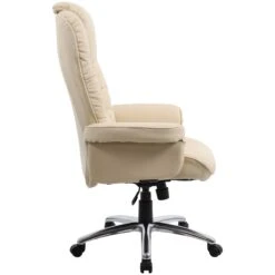 Athens Executive Leather Faced Office Armchair -Office Furniture 070321