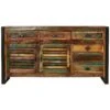 Accrington Reclaimed Wood Large Sideboard 1 Accrington Reclaimed Wood Large Sideboard -Office Furniture 070493