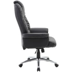 Athens Executive Leather Faced Office Armchair -Office Furniture 070532