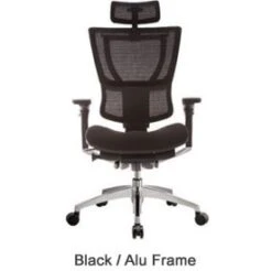 Mirus Ergonomic Mesh Office Chair (With Headrest) -Office Furniture 070694
