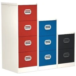 Silverline Two Tone Kontrax Filing Cabinets 10 Silverline Two Tone Kontrax Filing Cabinets -Office Furniture 070751