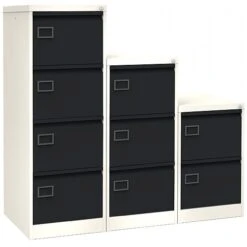 Silverline Two Tone Executive Filing Cabinets -Office Furniture 070774