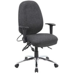 Deluxe Air Lumbar - Large Fully Loaded Operator Chair -Office Furniture 070892