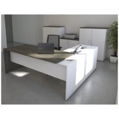 Presence Two Tone Executive Radial Workstation -Office Furniture 070966