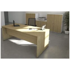 Presence Executive Rectangular Desks -Office Furniture 070968