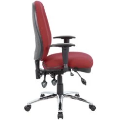 Deluxe Air Lumbar - Large Fully Loaded Operator Chair -Office Furniture 071414