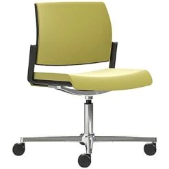 Pledge Kind Upholstered Swivel Conference Chair