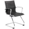 Abbey Leather Visitor Chairs -Office Furniture 072200