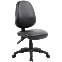 Comfort 2-Lever Leather Operator Chairs 15 Comfort 2-Lever Leather Operator Chairs -Office Furniture 072750