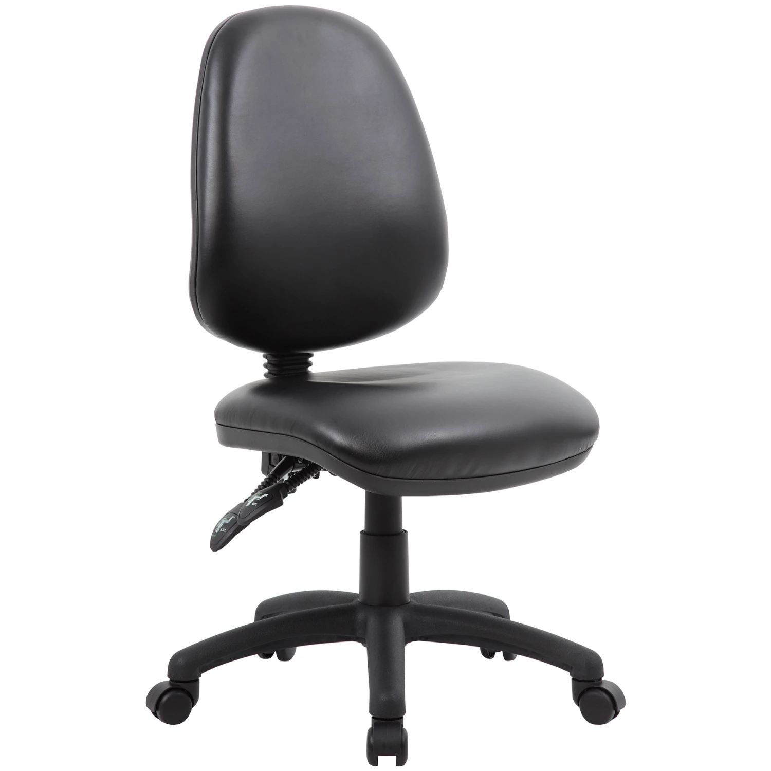 Comfort 2-Lever Leather Operator Chairs 6 Comfort 2-Lever Leather Operator Chairs - Image 4