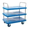 Three Tier Plastic Trolley -Office Furniture 076030
