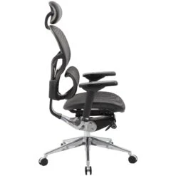 InSync 24 Hour Mesh Office Chair With Leather Headrest 9 InSync 24 Hour Mesh Office Chair With Leather Headrest -Office Furniture 076350