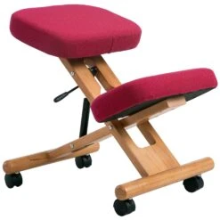 Posture Deluxe Wooden Kneeler Chair -Office Furniture 076634