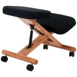 Posture Deluxe Wooden Kneeler Chair -Office Furniture 076648