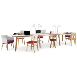 Martin Bench Desks - 4 Person -Office Furniture 077535