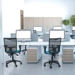 Unity Back To Back Compact Extension Bench Desk -Office Furniture 077563