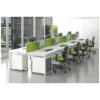 Unity Back To Back 1000W Compact Bench Desks 2 Unity Back To Back 1000W Compact Bench Desks -Office Furniture 078210