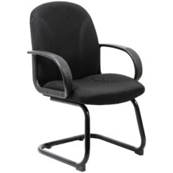Perth Ergo Fabric Visitor Chairs -Office Furniture 078674