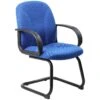 Perth Ergo Fabric Visitor Chairs -Office Furniture 078678