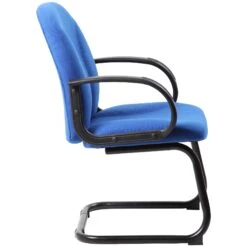 Perth Ergo Fabric Visitor Chairs -Office Furniture 078680