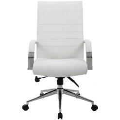 Identity High Back Leather Manager Chair -Office Furniture 083446