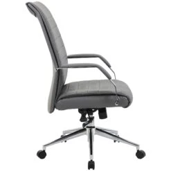 Identity High Back Leather Manager Chair -Office Furniture 083449