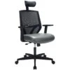 Impact Mesh Office Chair With Pocket Sprung Leather Seat 1 Impact Mesh Office Chair With Pocket Sprung Leather Seat -Office Furniture 084965