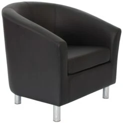 NEXT DAY Collage Vinyl Tub Chairs With Metal Legs 13 NEXT DAY Collage Vinyl Tub Chairs With Metal Legs -Office Furniture 085080