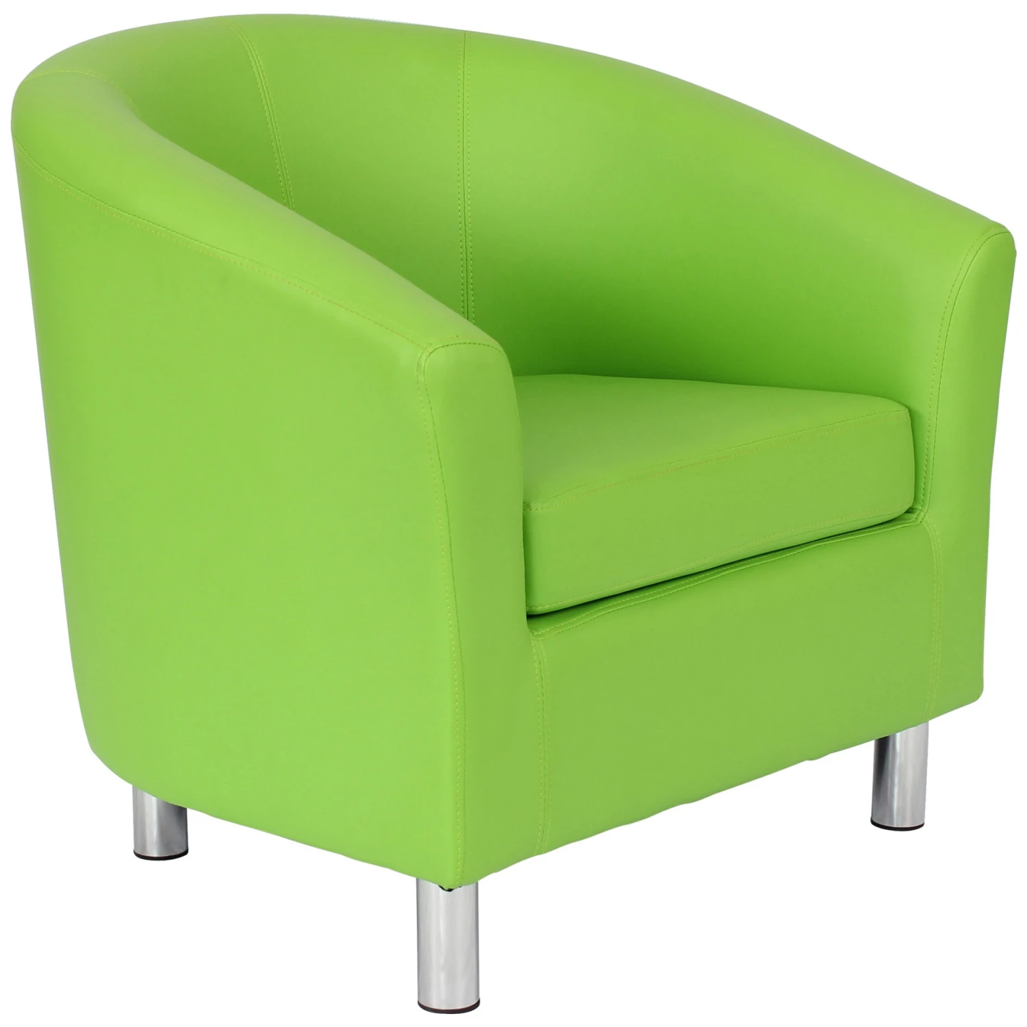 NEXT DAY Collage Vinyl Tub Chairs With Metal Legs 3 NEXT DAY Collage Vinyl Tub Chairs With Metal Legs