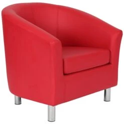 NEXT DAY Collage Vinyl Tub Chairs With Metal Legs 11 NEXT DAY Collage Vinyl Tub Chairs With Metal Legs -Office Furniture 085087