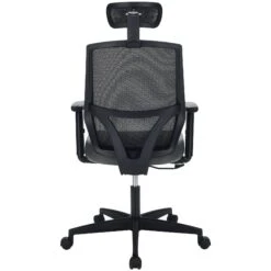 Impact Mesh Office Chair With Pocket Sprung Leather Seat 40 Impact Mesh Office Chair With Pocket Sprung Leather Seat -Office Furniture 085129