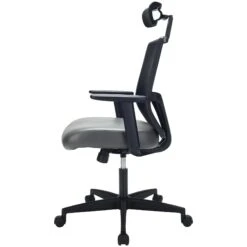 Impact Mesh Office Chair With Pocket Sprung Leather Seat 32 Impact Mesh Office Chair With Pocket Sprung Leather Seat -Office Furniture 085131