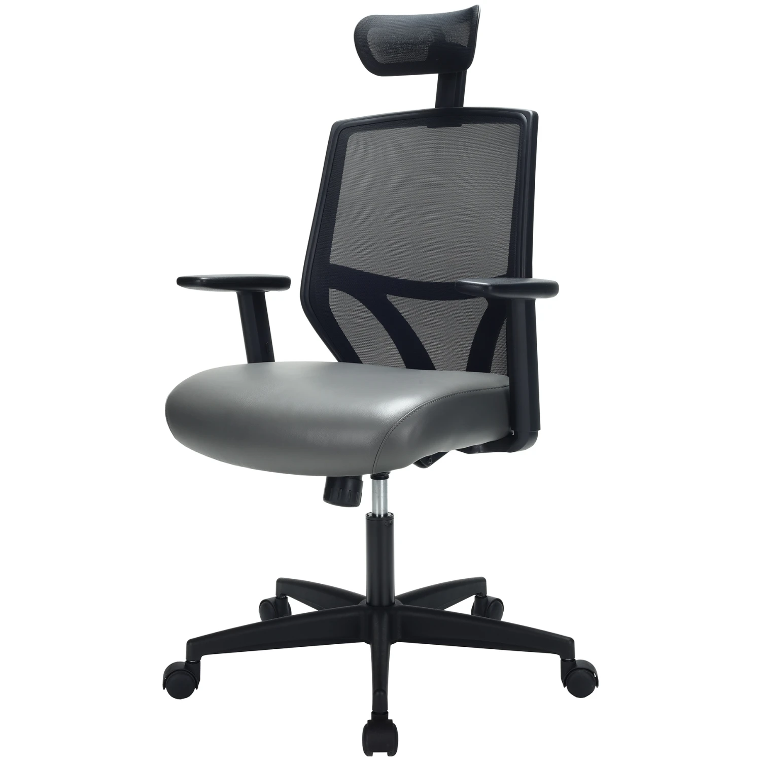 Impact Mesh Office Chair With Pocket Sprung Leather Seat 16 Impact Mesh Office Chair With Pocket Sprung Leather Seat - Image 14