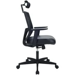 Impact Mesh Office Chair With Pocket Sprung Leather Seat 28 Impact Mesh Office Chair With Pocket Sprung Leather Seat -Office Furniture 085137