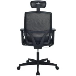 Impact Mesh Office Chair With Pocket Sprung Leather Seat 38 Impact Mesh Office Chair With Pocket Sprung Leather Seat -Office Furniture 085139